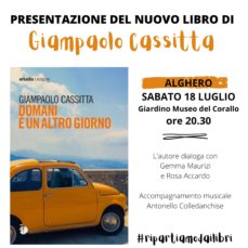 Si riparte dai libri. Alghero 18 luglio 2020