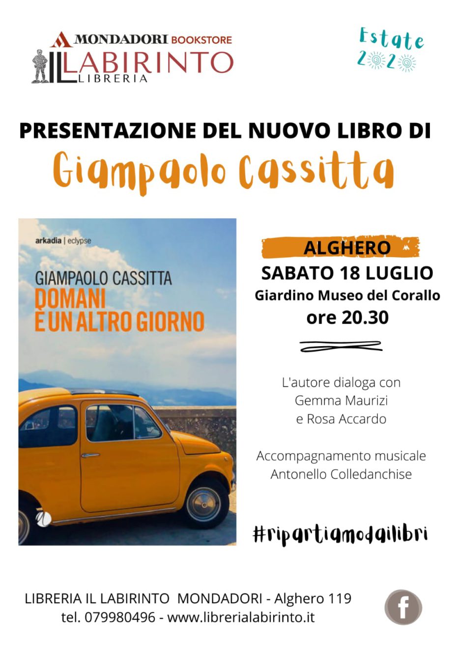 Si riparte dai libri. Alghero 18 luglio 2020