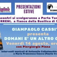 Il 14 agosto a Porto Torres (SS)