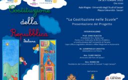 24 settembre 2022 – Sassari, presentazione progetto “la costituzione nelle scuole”.