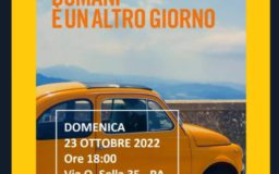23 ottobre 2022 – Palermo. Presentazione libro “Domani è un altro giorno”