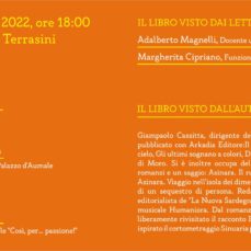 22 ottobre 2022 – Terrasini, Presentazione del libro “Domani è un altro giorno”