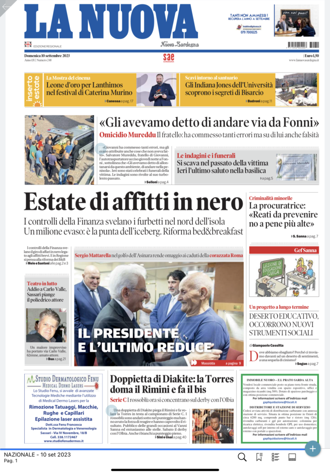 L'aridità del nuovo decreto per i minori (La Nuova Sardegna, 10 settembre 2023)